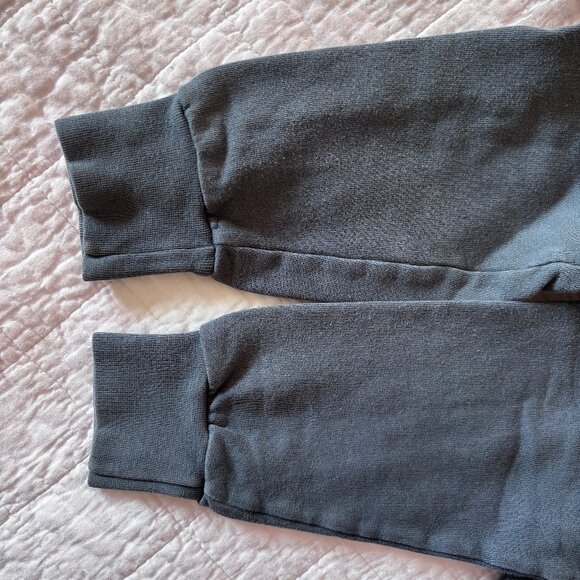 SzS Maison Kitsuné Palais Royal Sweatshirt - Steel Blue/Red - Picture 4 of 5